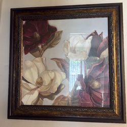 Home interiors cuadro de magnolias