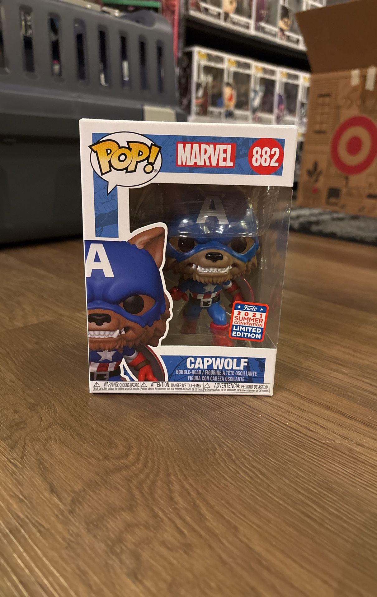 Capwolf Funko Pop