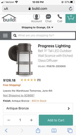 Exterior Light Fixture Progress Lighting