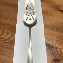 Antique Silver Plated Serving Utensil