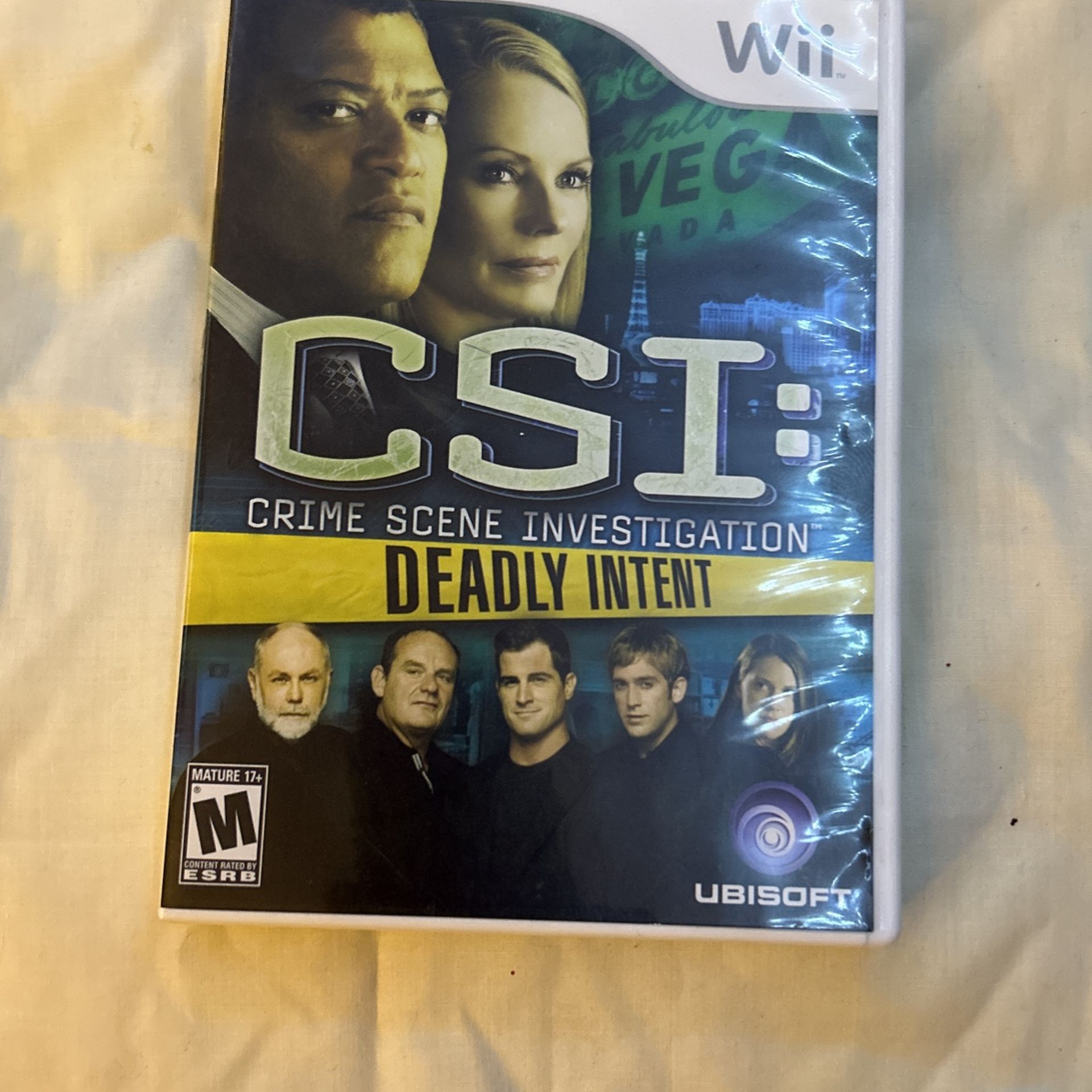CSI Wii Game