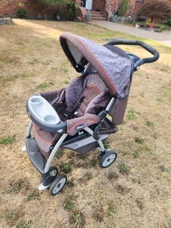 Chicco Single Stroller Folds
