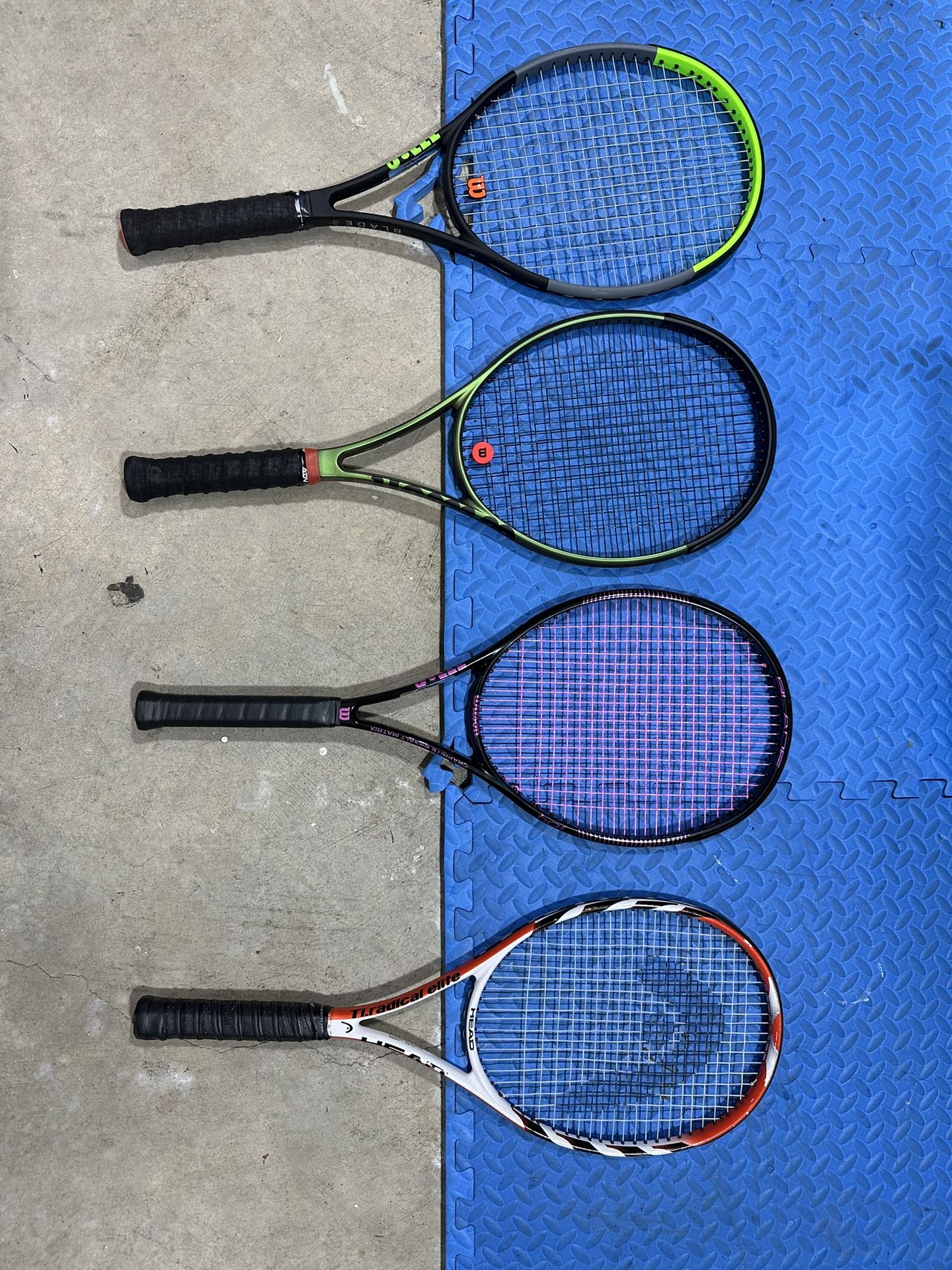 Tennis Rackets Wilson Blades
