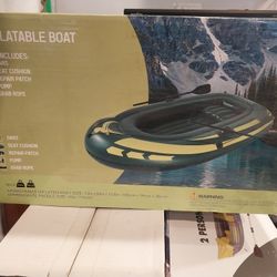 Inflatable Boat Canoe / Raft 73" X 39" X 11" , 198LBS MAX. 