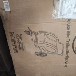 Clevr Plus  Deluxe Bike Trailer/ Stroller