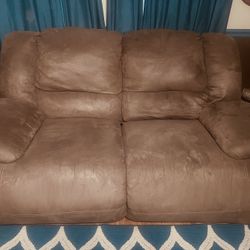 Reclining Sofa, Loveseat and Chair 1/2