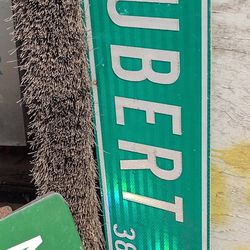 Decommissioned Street Sign Reflective 