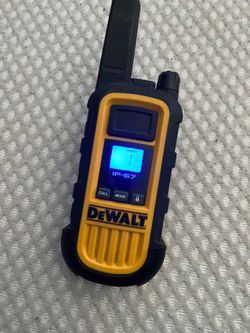 Dewalt walkie talkies