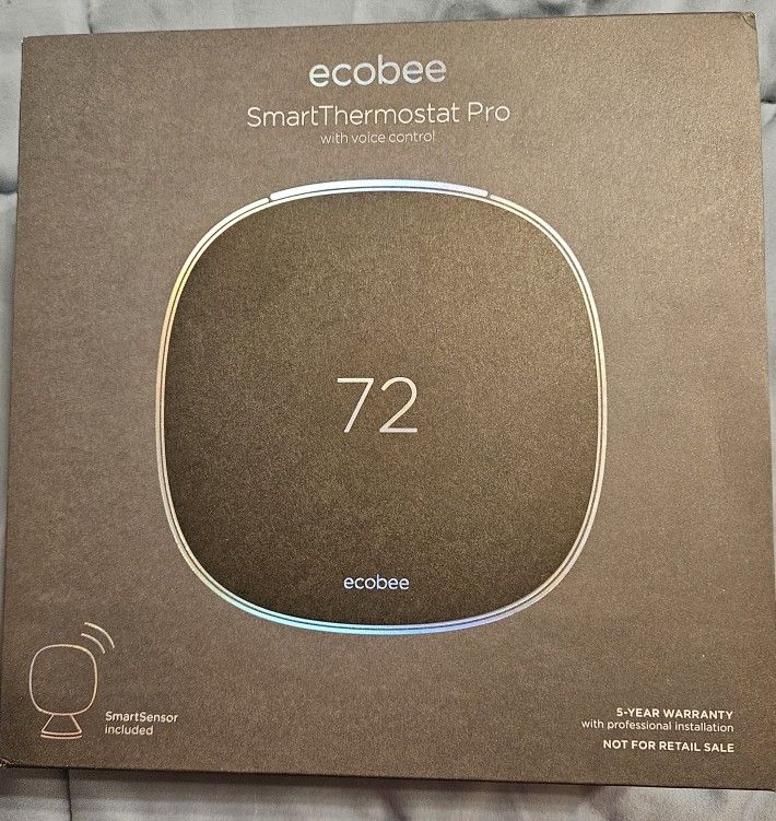 ECOBEE SmartThermostat with voice control
52