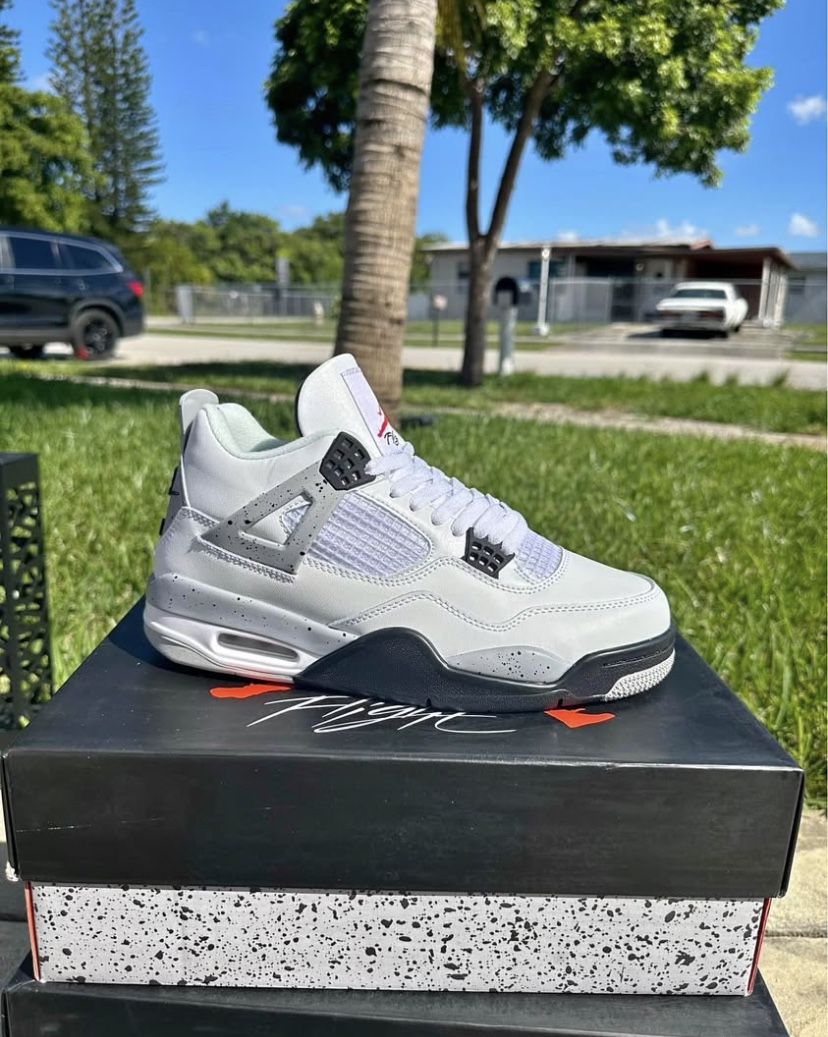 Air Jordan 4 “White cement “