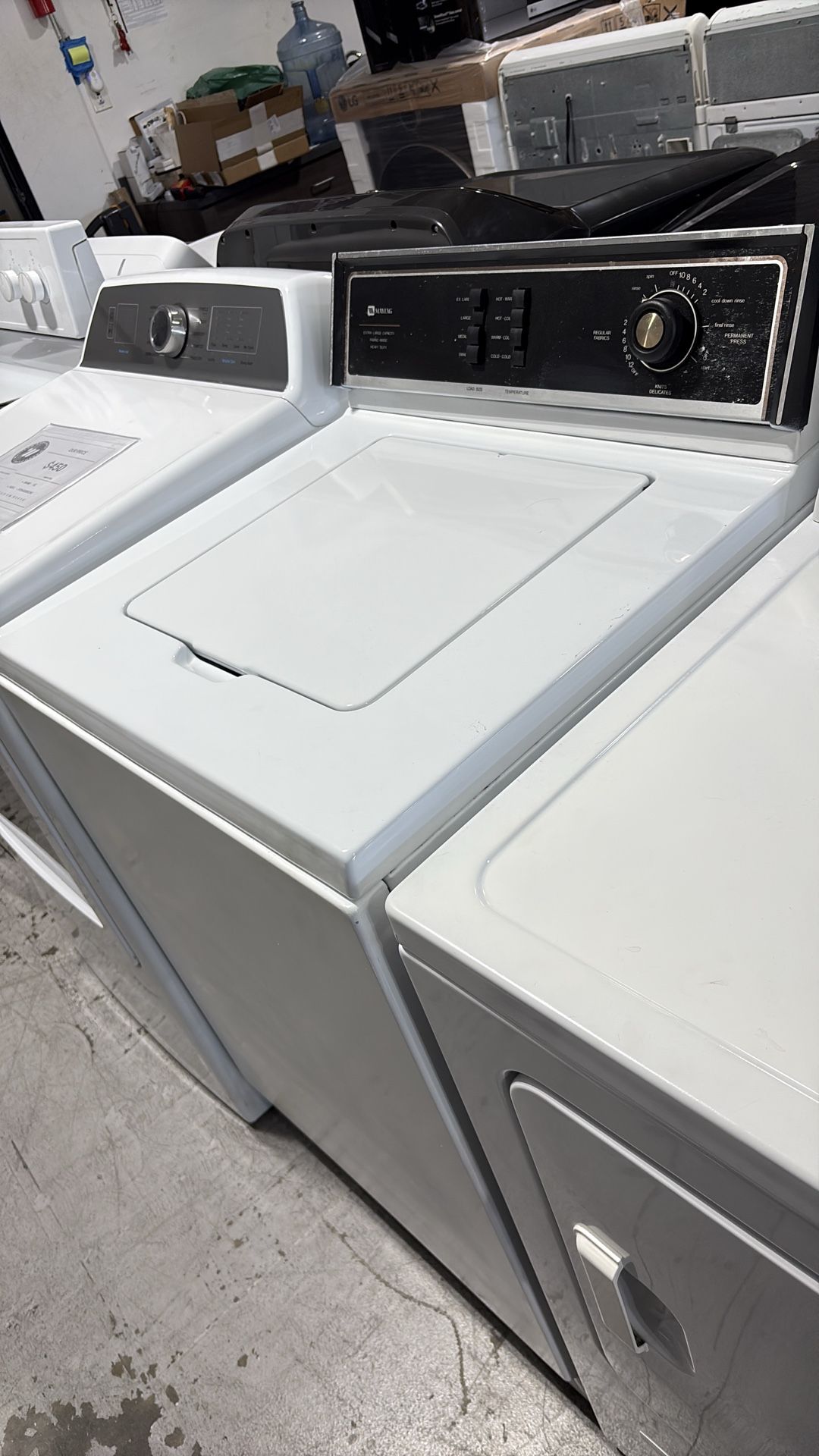 Maytag washer Topload