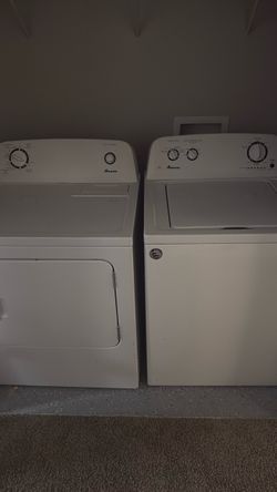Washer & Dryer Set - Amana