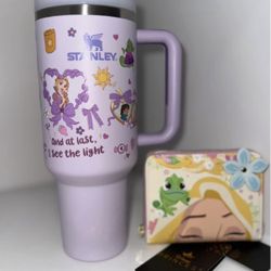 Rapunzel Loungefly wallet With Strangely 
