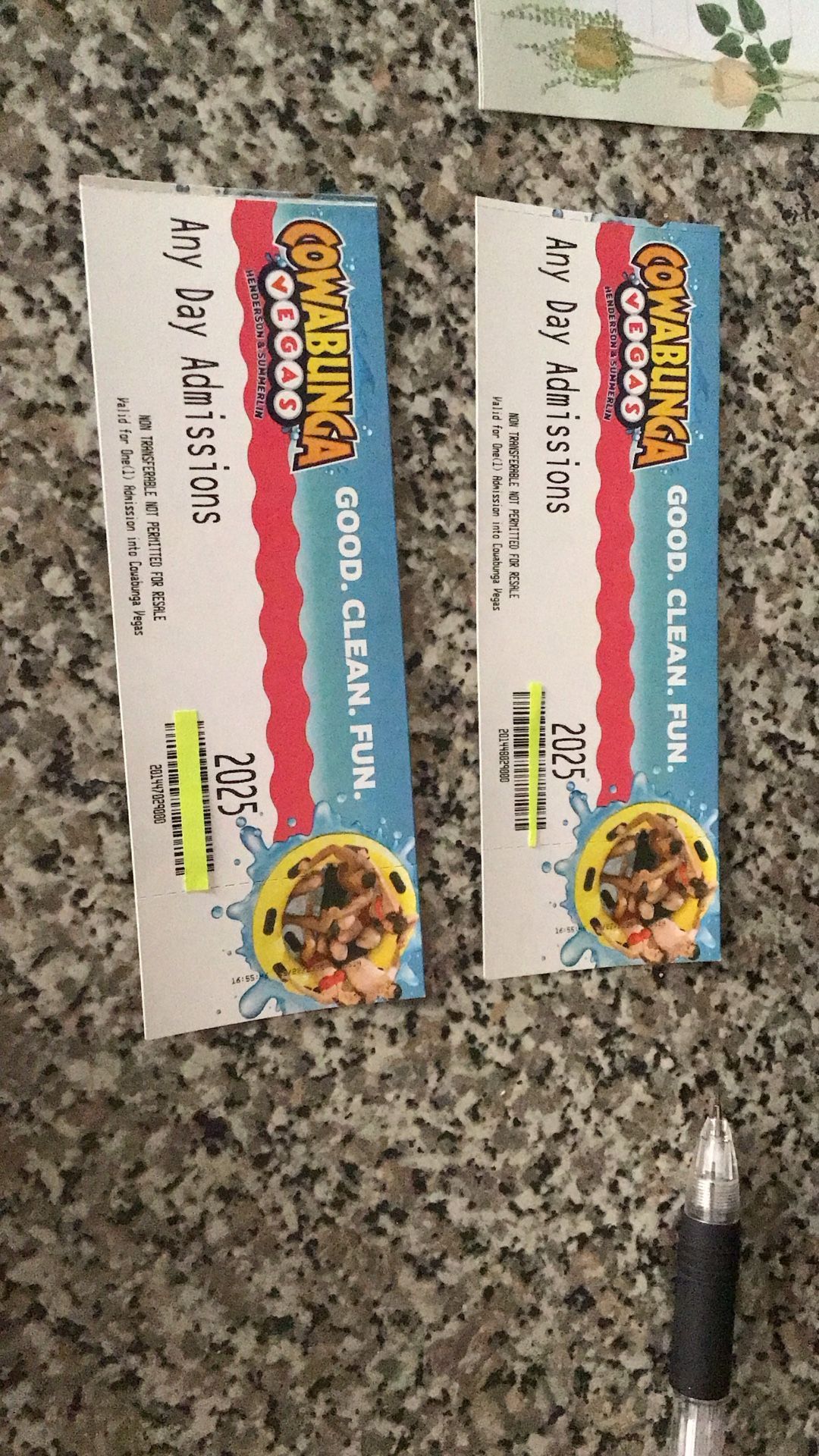 Cowabunga Bay Admission Tickets