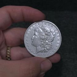 1881 Morgan Dollar UNC 90% silver 