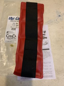 $6.00 The cuff. exercise weight 2.5 pounds.brand new