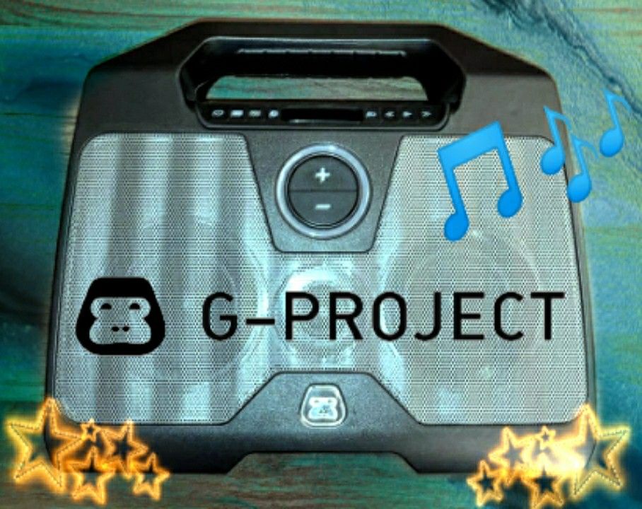 G-Project G-Boom 3 Wireless Bluetooth Boombox Speaker