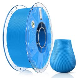 Creality Hyper PLA Filament 3D Printer Filament: Blue High Speed 30-600mm/s,1kg(2.2lbs) Spool Support CFS 1.75 mm, Fits for Most 3D Printers and K2 Pl