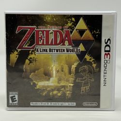 Zelda a Link Between Worlds Nintendo 3DS Game