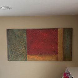 Z Gallerie Abstract Geometric Canvas Wall Art