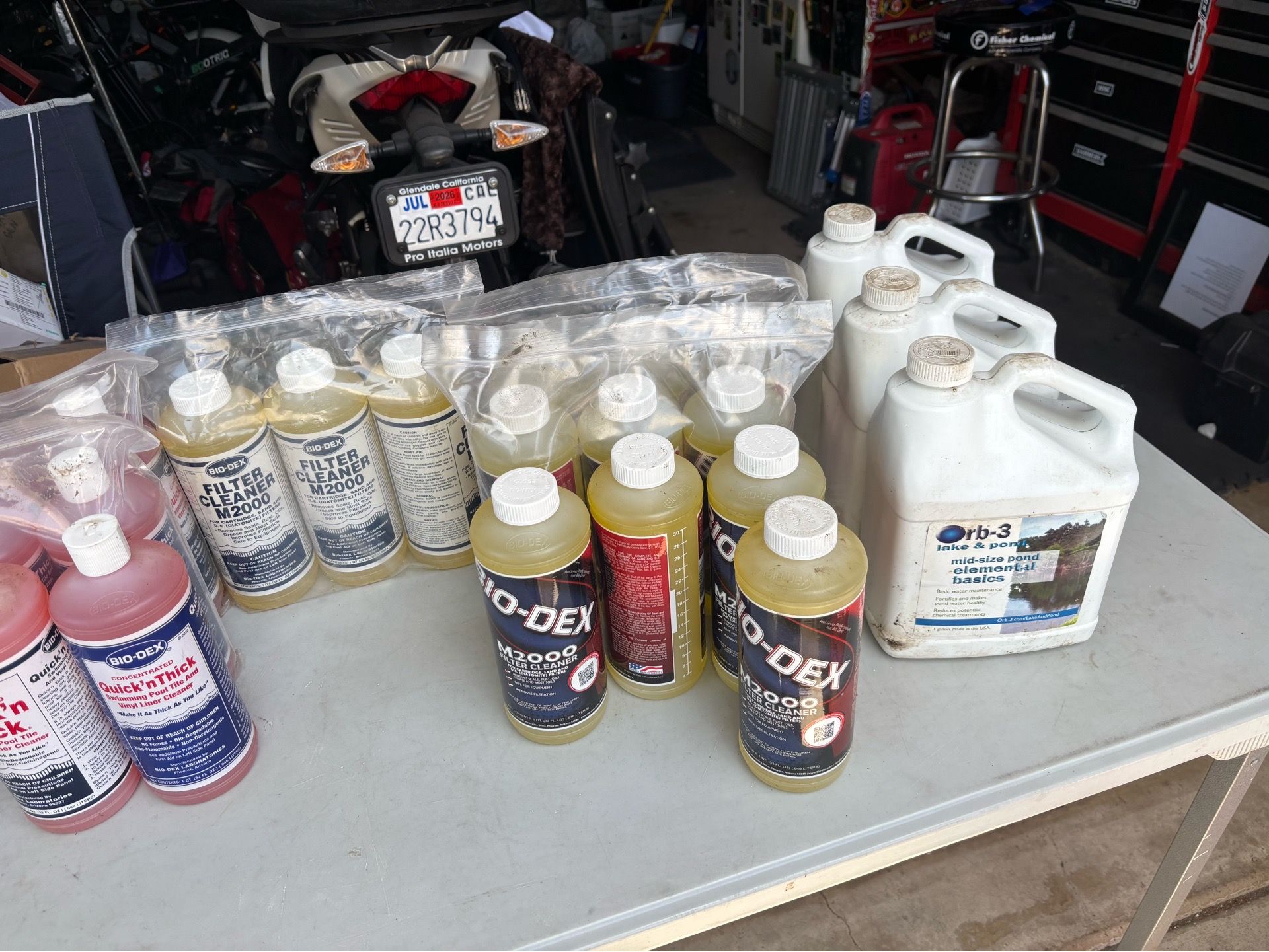 Pool and spa chemicals