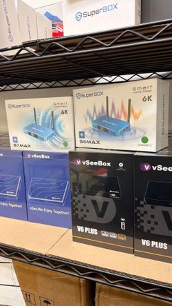 VSee Box V6 Max V See Box V6 Plus Superbox S7 Max Super Box S6 Max - Android TV Selection