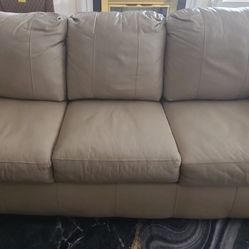 Leather Full Size Sofa