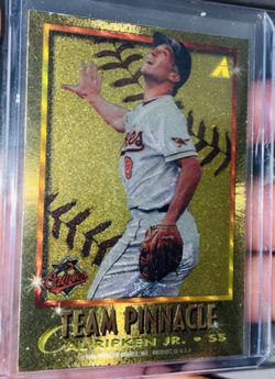 Cal Ripken Jr & Barry Larkin “Team Pinnacle Gold” ORIOLES/REDS