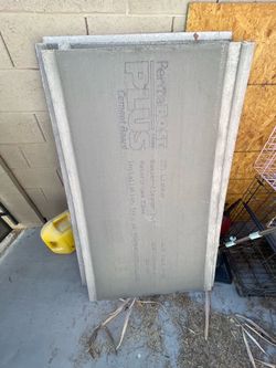 Cement Board 3’ x 5’