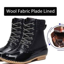 NEW size 12 Women Winter Snow Boots Waterproof Rain and Hiking Outdoor

