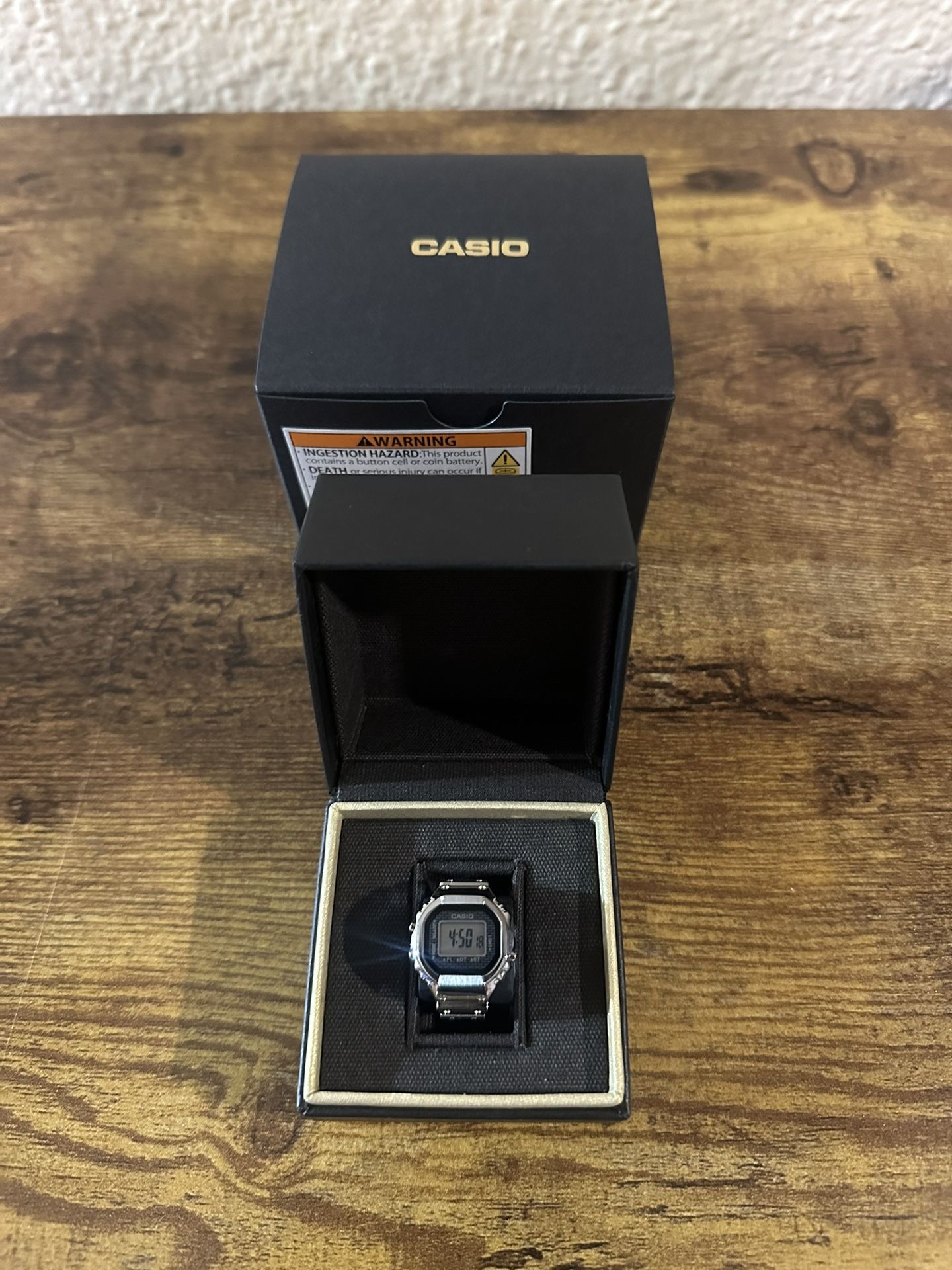 Casio Watch 50th Anniversary Ring Watch