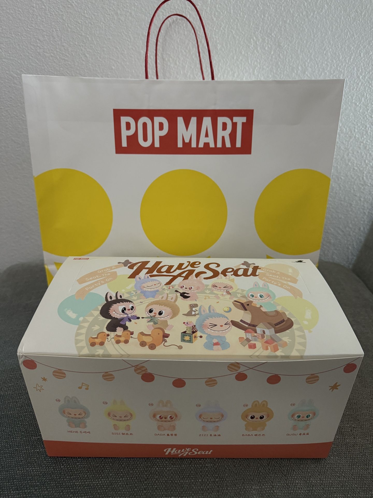 Pop Mart Labubu - Have a Seat Blind Box / Full Case Available (NEW) 100% AUTHENTIC