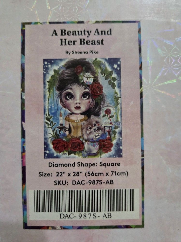 Diamond Art Club A Beauty And Her Beast