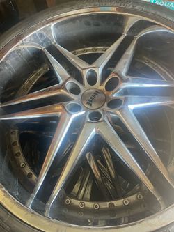 26 Rims with tires
