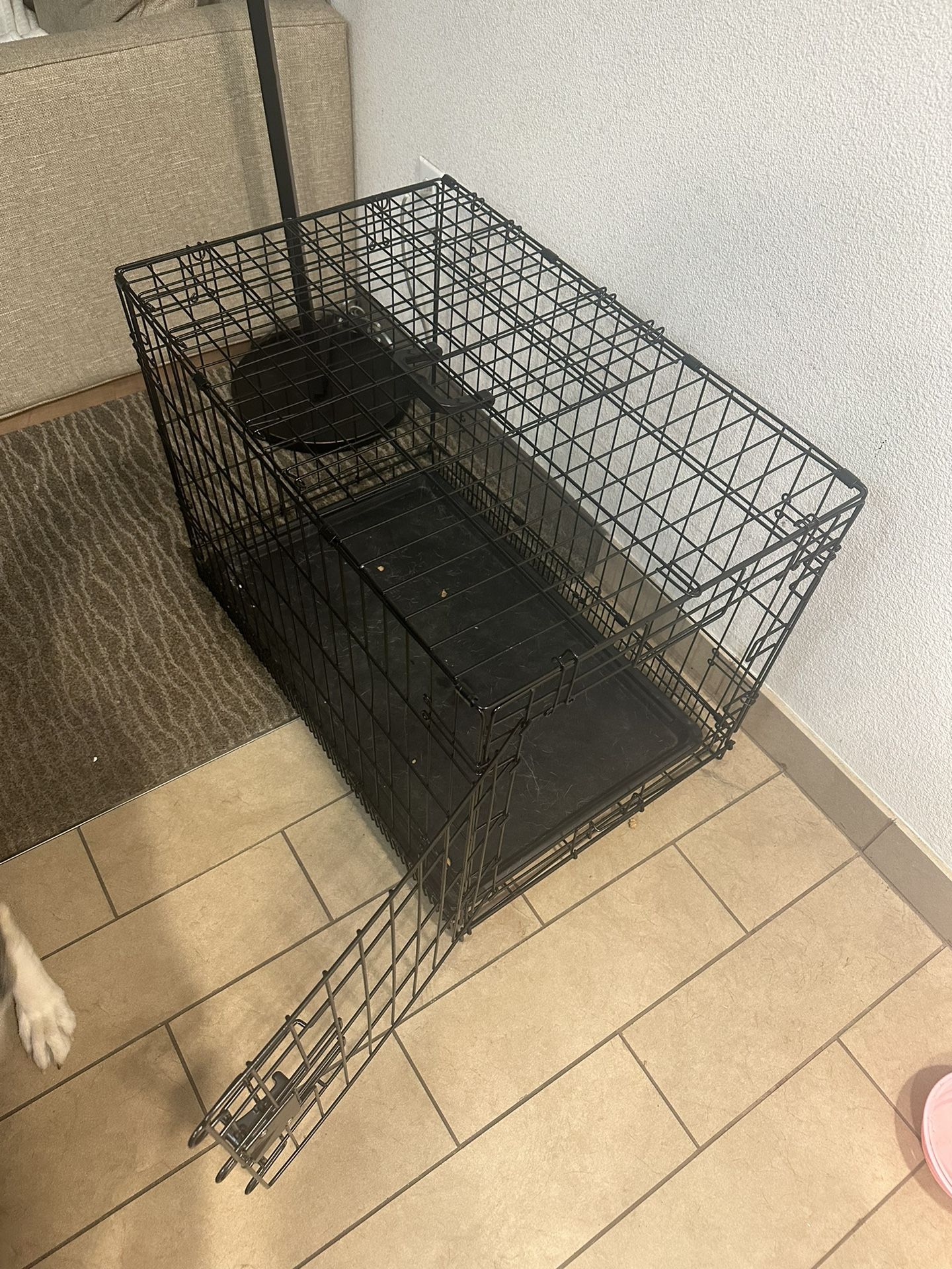 Black Kennel M Size Dog