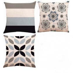 3 Pieces Pillows Decoration 
