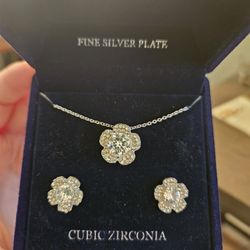 Cubic Zirconia Jewelry Set