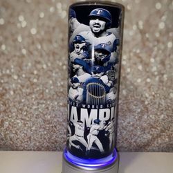 20oz Texas Rangers World Series Champions Tumbler