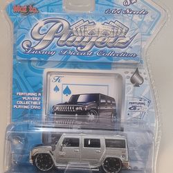 AMC HUMMER H2 SUV - Silver - Maisto PlayerZ 1:64