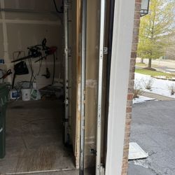 Used Garage Door 7' High Standard Radius Doors 2" x 76" Vertical Track