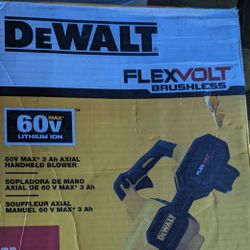 DeWalt Flexvolt Blower W/ Battery And Charger 