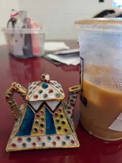Decorative Cloisonné Miniature Teapot