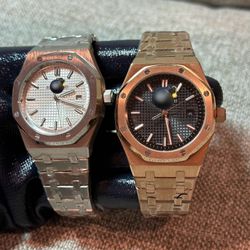 Brand New Royal Oak Watch + Rose Gold 