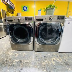 Lavadora Y Secadora Jumbo  A Pagos Flexibles 
