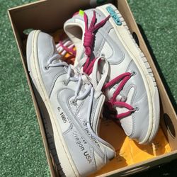 Nike Off White Lot Virgil Abloh Dunk