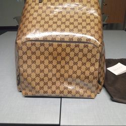 Gucci Crystal Monogram Backpack