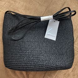 Women’s Lane Bryant Straw Crossbody Bag 