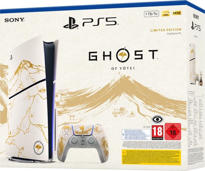 PlayStation 5 Console - Ghost of Yotei Limited Edition Bundle