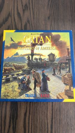 Catan Settlers of America, trails to rails.