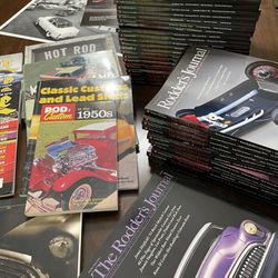 Hot Rod books With Rodders Journals